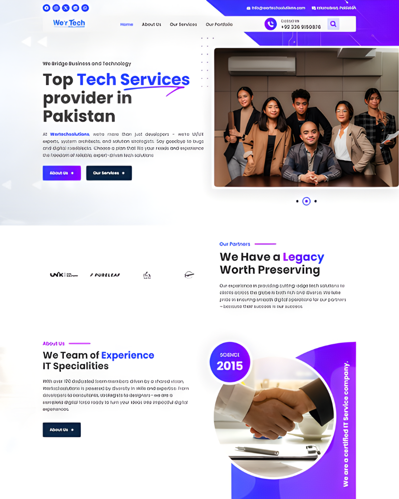 Website design and development by Ali Haseeb - Best web developer in Islamabad, Pakistan